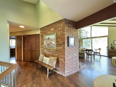 Privately set on a quiet drive, this Colorado-style home offers on Prairie Dunes Country Club in Kansas - for sale on GolfHomes.com, golf home, golf lot