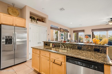 Located above the 9th fairway boasting 2,542 sq ft featuring on Heritage Highlands At Dove Mountain in Arizona - for sale on GolfHomes.com, golf home, golf lot