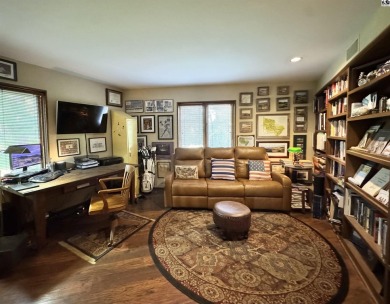 Privately set on a quiet drive, this Colorado-style home offers on Prairie Dunes Country Club in Kansas - for sale on GolfHomes.com, golf home, golf lot