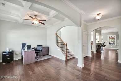 Welcome to this breathtaking 5-bedroom retreat, perfectly on Beau Rivage Golf and Resort in North Carolina - for sale on GolfHomes.com, golf home, golf lot