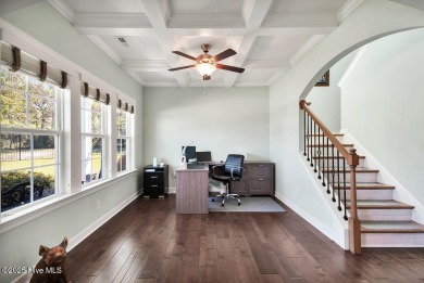 Welcome to this breathtaking 5-bedroom retreat, perfectly on Beau Rivage Golf and Resort in North Carolina - for sale on GolfHomes.com, golf home, golf lot