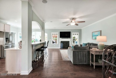 Welcome to this breathtaking 5-bedroom retreat, perfectly on Beau Rivage Golf and Resort in North Carolina - for sale on GolfHomes.com, golf home, golf lot