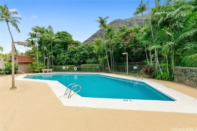 Discover the perfect blend of comfort and tranquility in this on Makaha Valley Country Club in Hawaii - for sale on GolfHomes.com, golf home, golf lot