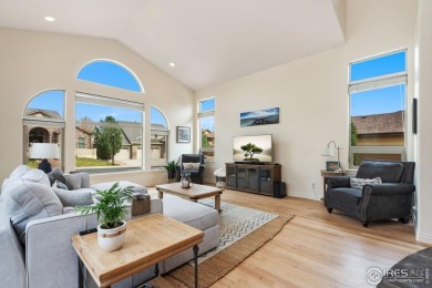 This two-story gem is a total showstopper! Located in the on Pelican Lakes Golf and Country Club in Colorado - for sale on GolfHomes.com, golf home, golf lot
