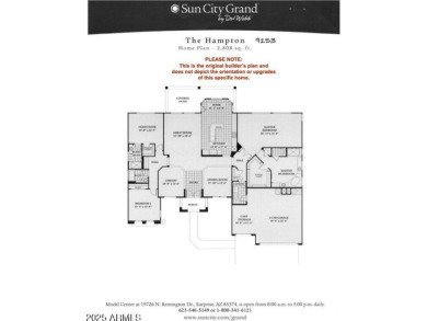 Hampton 3 bed/3bath Estate situated near the Cimarron Center's on Cimarron Golf Club in Arizona - for sale on GolfHomes.com, golf home, golf lot