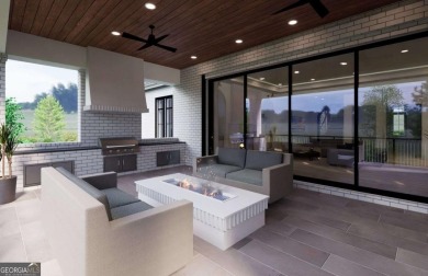 NEW CONSTRUCTION/INDOOR PICKLEBALL COURT! Don't Miss This on Manor Golf and Country Club in Georgia - for sale on GolfHomes.com, golf home, golf lot