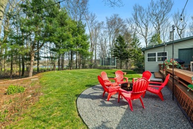 LAKE and GOLF COURSE VIEW! Welcome to this exceptional on Pocono Farms Country Club in Pennsylvania - for sale on GolfHomes.com, golf home, golf lot