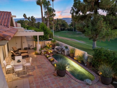 Experience the pinnacle of architectural elegance, west-facing on Rancho Mirage Country Club in California - for sale on GolfHomes.com, golf home, golf lot