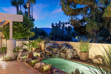 Experience the pinnacle of architectural elegance, west-facing on Rancho Mirage Country Club in California - for sale on GolfHomes.com, golf home, golf lot
