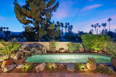Experience the pinnacle of architectural elegance, west-facing on Rancho Mirage Country Club in California - for sale on GolfHomes.com, golf home, golf lot