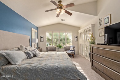 All backyard and interior furniture is included. Welcome to on Mission Royale Golf Club in Arizona - for sale on GolfHomes.com, golf home, golf lot