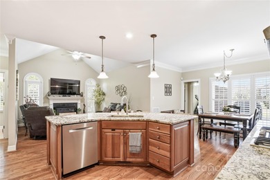 Immaculate full brick, single story home in sought after on The Divide Golf Club in North Carolina - for sale on GolfHomes.com, golf home, golf lot