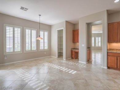 Refined desert living on this elevated Charleston model offering on Revere Golf Club in Nevada - for sale on GolfHomes.com, golf home, golf lot