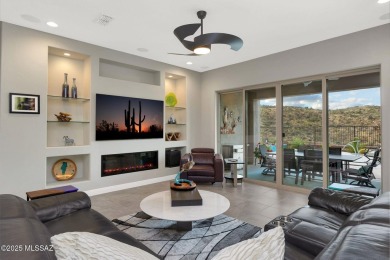 Gorgeous Mountain views + saltwater pool set the tone for this on The Preserve in Arizona - for sale on GolfHomes.com, golf home, golf lot