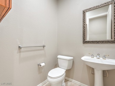 Refined desert living on this elevated Charleston model offering on Revere Golf Club in Nevada - for sale on GolfHomes.com, golf home, golf lot