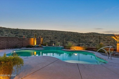Gorgeous Mountain views + saltwater pool set the tone for this on The Preserve in Arizona - for sale on GolfHomes.com, golf home, golf lot