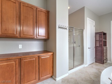 Refined desert living on this elevated Charleston model offering on Revere Golf Club in Nevada - for sale on GolfHomes.com, golf home, golf lot