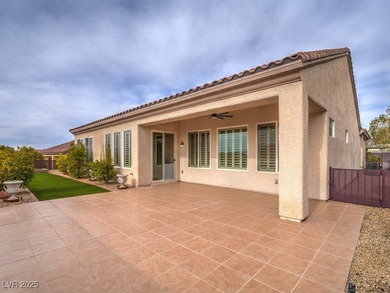 Refined desert living on this elevated Charleston model offering on Revere Golf Club in Nevada - for sale on GolfHomes.com, golf home, golf lot