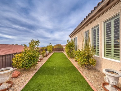 Refined desert living on this elevated Charleston model offering on Revere Golf Club in Nevada - for sale on GolfHomes.com, golf home, golf lot