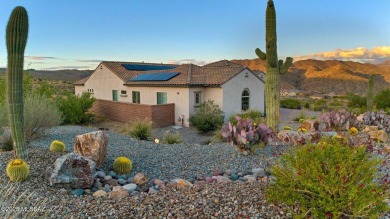 Gorgeous Mountain views + saltwater pool set the tone for this on The Preserve in Arizona - for sale on GolfHomes.com, golf home, golf lot