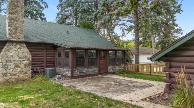 This charming cabin-style family home has been completely redone on All Vets Golf Club in Iowa - for sale on GolfHomes.com, golf home, golf lot