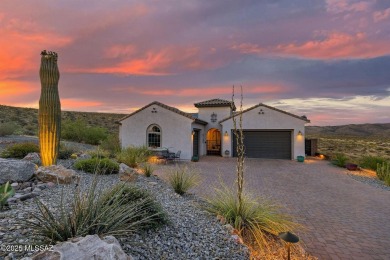 Gorgeous Mountain views + saltwater pool set the tone for this on The Preserve in Arizona - for sale on GolfHomes.com, golf home, golf lot