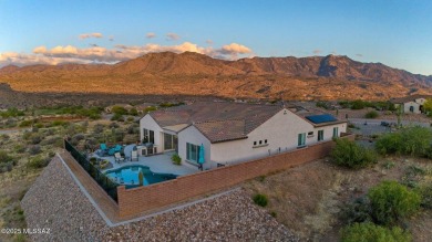 Gorgeous Mountain views + saltwater pool set the tone for this on The Preserve in Arizona - for sale on GolfHomes.com, golf home, golf lot