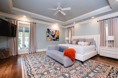 Experience luxury living on the Founders Course in this stunning on Chenal Country Club - Bear Den Mountain in Arkansas - for sale on GolfHomes.com, golf home, golf lot