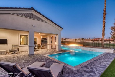 Discover this exceptional, rare, newer home, centrally located on London Bridge Golf Course in Arizona - for sale on GolfHomes.com, golf home, golf lot