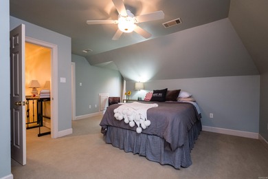 Experience luxury living on the Founders Course in this stunning on Chenal Country Club - Bear Den Mountain in Arkansas - for sale on GolfHomes.com, golf home, golf lot