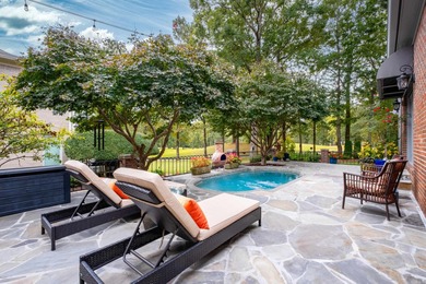 Experience luxury living on the Founders Course in this stunning on Chenal Country Club - Bear Den Mountain in Arkansas - for sale on GolfHomes.com, golf home, golf lot