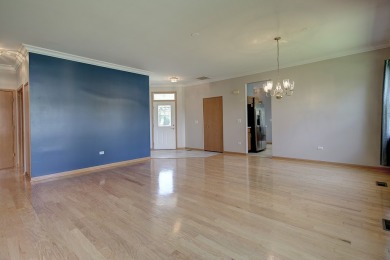 This description highlights a spacious Carmel model home on The Links at Carillon in Illinois - for sale on GolfHomes.com, golf home, golf lot