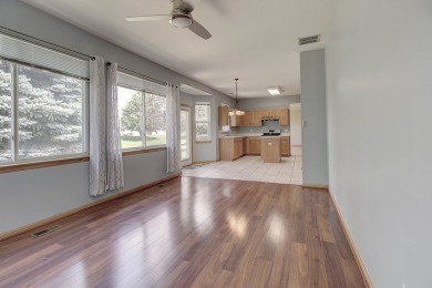 This description highlights a spacious Carmel model home on The Links at Carillon in Illinois - for sale on GolfHomes.com, golf home, golf lot