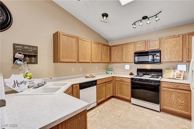 This single-story Pulte home at 3518 Pointe Vedra Ct features 2 on Stallion Mountain Golf Course in Nevada - for sale on GolfHomes.com, golf home, golf lot