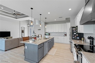 Built in 2023, this immaculate home offers soaring 14-ft on Rotonda Golf and Country Club - Long Marsh  in Florida - for sale on GolfHomes.com, golf home, golf lot