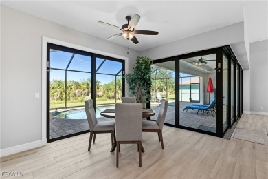 Built in 2023, this immaculate home offers soaring 14-ft on Rotonda Golf and Country Club - Long Marsh  in Florida - for sale on GolfHomes.com, golf home, golf lot
