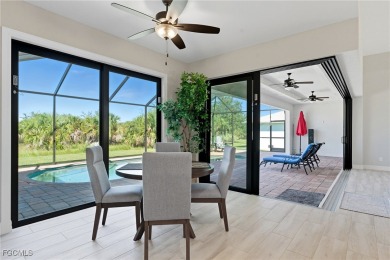 Built in 2023, this immaculate home offers soaring 14-ft on Rotonda Golf and Country Club - Long Marsh  in Florida - for sale on GolfHomes.com, golf home, golf lot