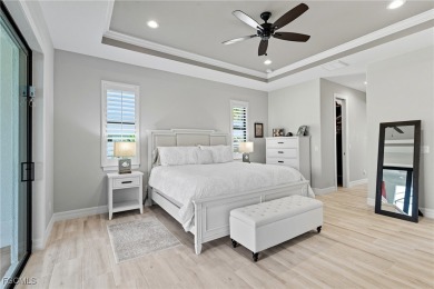 Built in 2023, this immaculate home offers soaring 14-ft on Rotonda Golf and Country Club - Long Marsh  in Florida - for sale on GolfHomes.com, golf home, golf lot