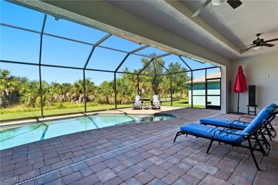Built in 2023, this immaculate home offers soaring 14-ft on Rotonda Golf and Country Club - Long Marsh  in Florida - for sale on GolfHomes.com, golf home, golf lot