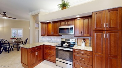 Welcome to this charming 2-bedroom, 2-bathroom villa with a den on Cypress Lake Country Club in Florida - for sale on GolfHomes.com, golf home, golf lot