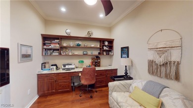 Welcome to this charming 2-bedroom, 2-bathroom villa with a den on Cypress Lake Country Club in Florida - for sale on GolfHomes.com, golf home, golf lot