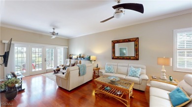 Welcome to this charming 2-bedroom, 2-bathroom villa with a den on Cypress Lake Country Club in Florida - for sale on GolfHomes.com, golf home, golf lot