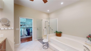 Welcome to this charming 2-bedroom, 2-bathroom villa with a den on Cypress Lake Country Club in Florida - for sale on GolfHomes.com, golf home, golf lot