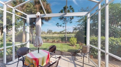 Welcome to this charming 2-bedroom, 2-bathroom villa with a den on Cypress Lake Country Club in Florida - for sale on GolfHomes.com, golf home, golf lot