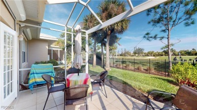 Welcome to this charming 2-bedroom, 2-bathroom villa with a den on Cypress Lake Country Club in Florida - for sale on GolfHomes.com, golf home, golf lot