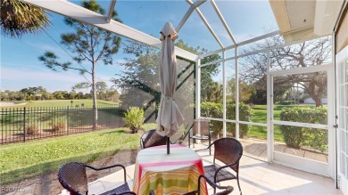 Welcome to this charming 2-bedroom, 2-bathroom villa with a den on Cypress Lake Country Club in Florida - for sale on GolfHomes.com, golf home, golf lot