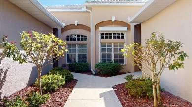 Welcome to this charming 2-bedroom, 2-bathroom villa with a den on Cypress Lake Country Club in Florida - for sale on GolfHomes.com, golf home, golf lot
