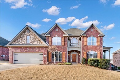 Stunning two-level home in a desirable Springdale location with on Springdale Country Club in Arkansas - for sale on GolfHomes.com, golf home, golf lot