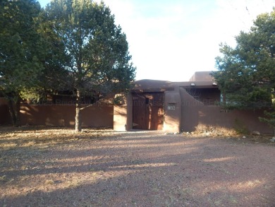 True Adobe style home in prestigious Alto Lakes Golf and Country on Outlaw Club at Alto Lakes in New Mexico - for sale on GolfHomes.com, golf home, golf lot