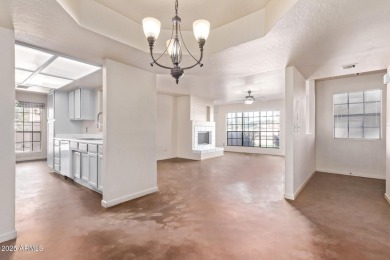 Large two bedroom, two bath townhome with a one car garage on Scottsdale Silverado Golf Club in Arizona - for sale on GolfHomes.com, golf home, golf lot